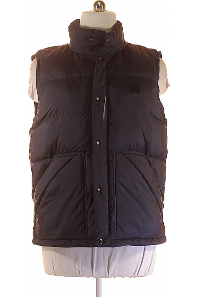 Woolrich Pánská Vesta Modrá Vel.  XL