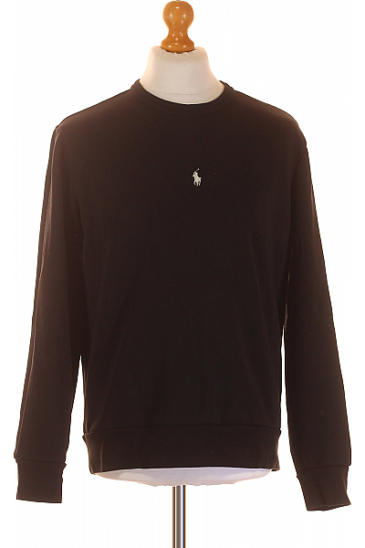 Pánská Mikina Bez Zapínání Černá Ralph Lauren Vel.  M