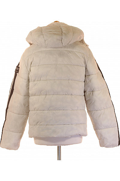 PLEIN SPORT Sportovní Pánská Bunda Bílá Vel. 50