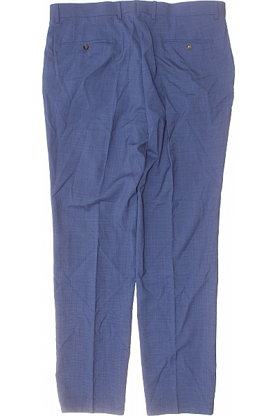 Pánský Společenský Oblek Vlněný Modrý Hugo Boss