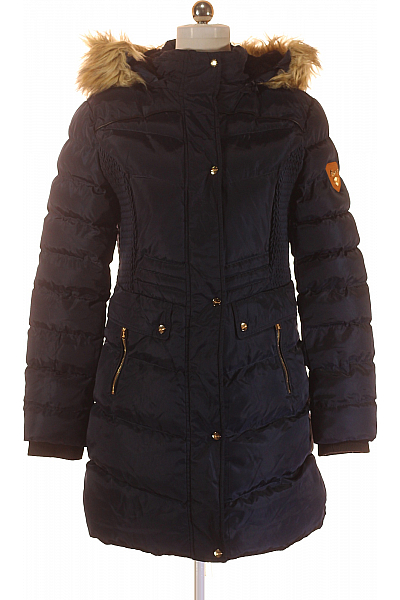 Geographical Norway Dámská Bunda Modrá Second hand Vel.  M