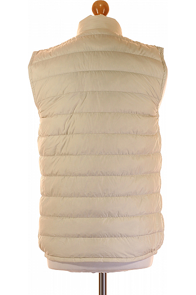 Zimní Pánská Vesta Béžová Woolrich Vel. M