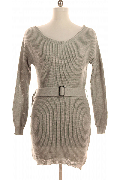 Dámský Pulovr Šedý Missguided Second Hand Vel. S-M