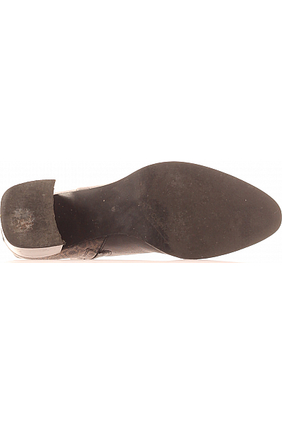 Dámské Boty Kožené Černé Calvin Klein Vel.  41