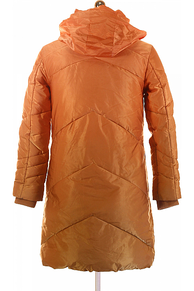 Zimní Dámská Bunda Oranžová Guess