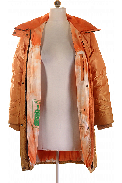 Zimní Dámská Bunda Oranžová Guess