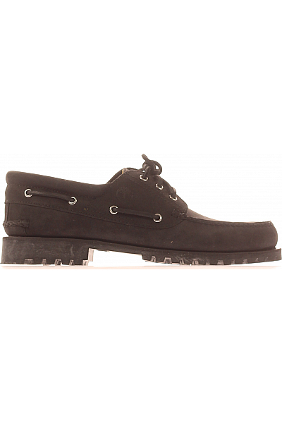 Timberland Pánské Boty Kožené Černé Second Hand Vel.  46