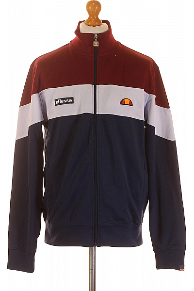 Ellesse Sportovní Pánská Mikina Modrá Vel. L