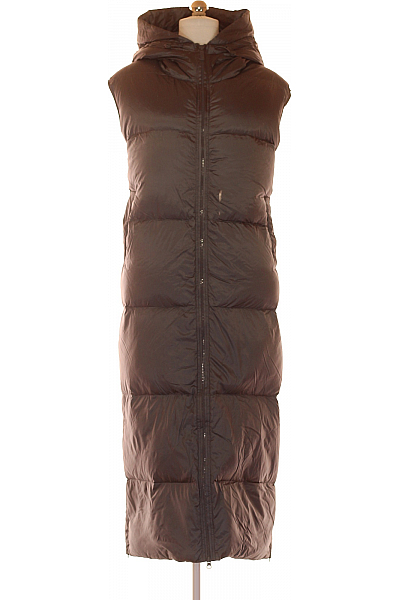 BOMBOOGIE Teplá Dámská Vesta Stříbrná