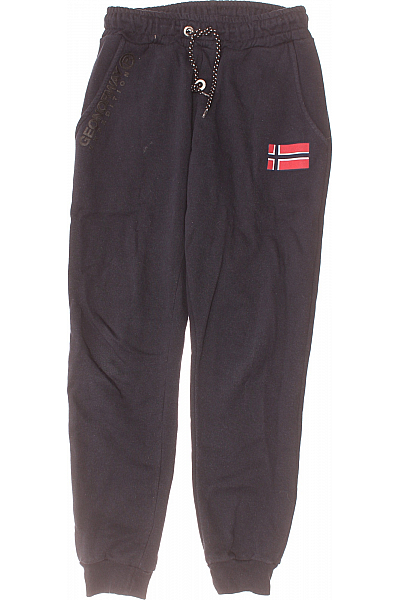 Geographical Norway Pánské Tepláky Modré Second Hand Vel.  M