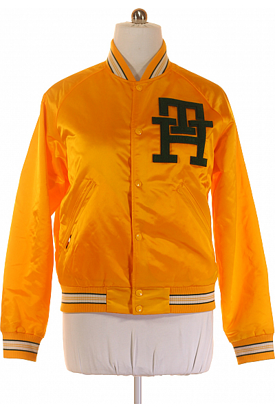 TOMMY HILFIGER Sportovní Pánská Bunda Žlutá Vel. L