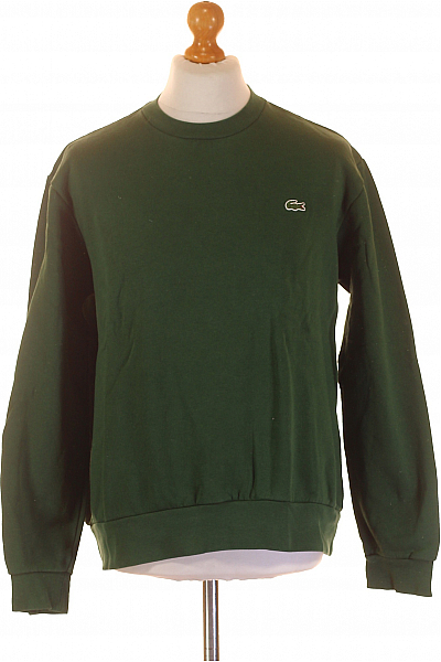 Pánská Mikina Zelená LACOSTE Vel. XL