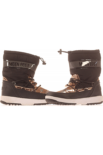 Dětské Boty Černé Moon Boot Second hand Vel. 36
