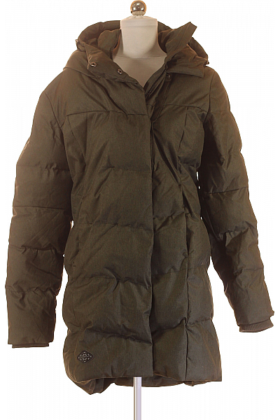 Ragwear Dámská Zimní Dlouhá Bunda Khaká Second Hand Vel. S