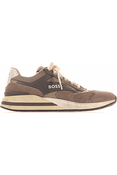 Pánské Boty Šedé Hugo Boss Second hand Vel. 43