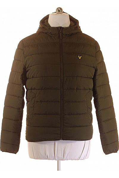 Lyle & Scott Prošívaná Pánská Bunda Zelená Vel. L