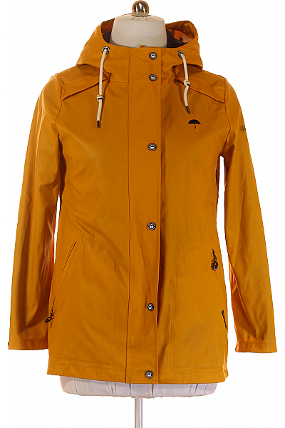 Schmuddelwedda Dámská Bunda S Kapucí Žlutá Vel. XL