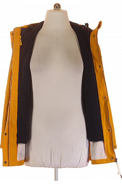 Schmuddelwedda Dámská Bunda s Kapucí Žlutá Vel. XL