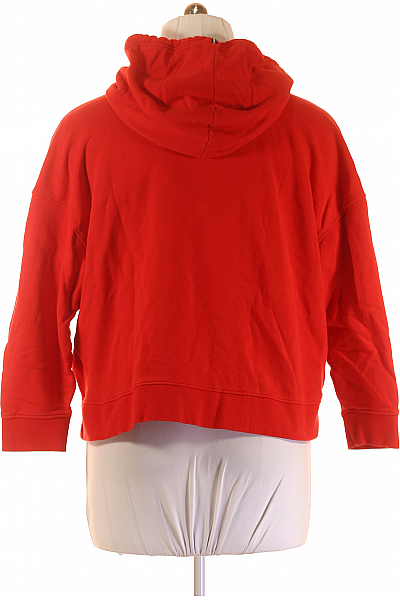 TOMMY HILFIGER Dámská Mikina Červená Second hand Vel. 50
