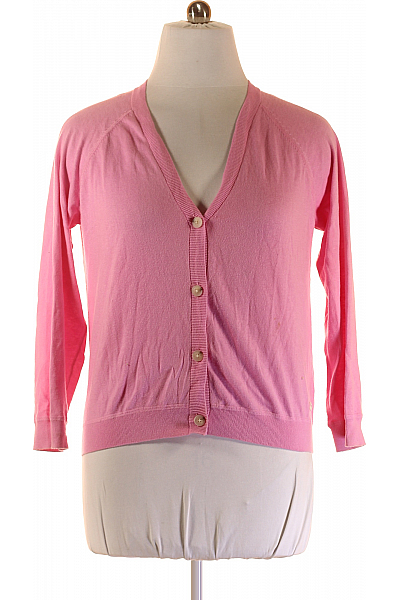 FYNCH-HATTON Dámský Cardigan Růžový Second hand Vel. XL