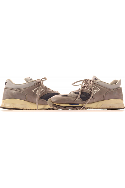 Pánské Boty Kožené Šedé New Balance Second hand Vel.  45