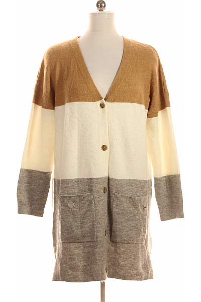 TOM TAILOR Dámský Cardigan Barevný Second Hand Vel. XL