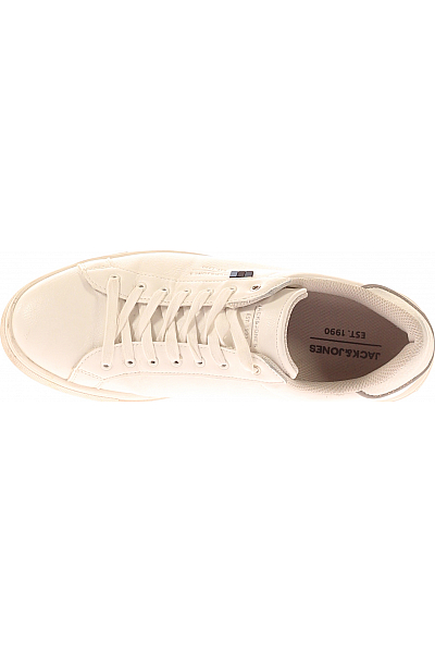 Pánské Tenisky Bílé JACK & JONES Vel.  43