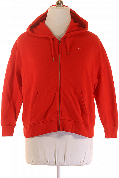 Dámská Mikina Červená TOMMY HILFIGER Vel. 48