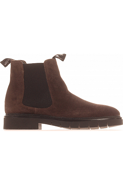 Pánské Kotníkové Boty Kožené Hnědé Florsheim