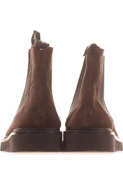 Pánské Kotníkové Boty Kožené Hnědé Florsheim