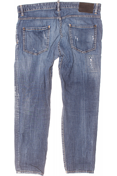 Dsquared2 Pánské Rovné Džíny Modré Vel.  54