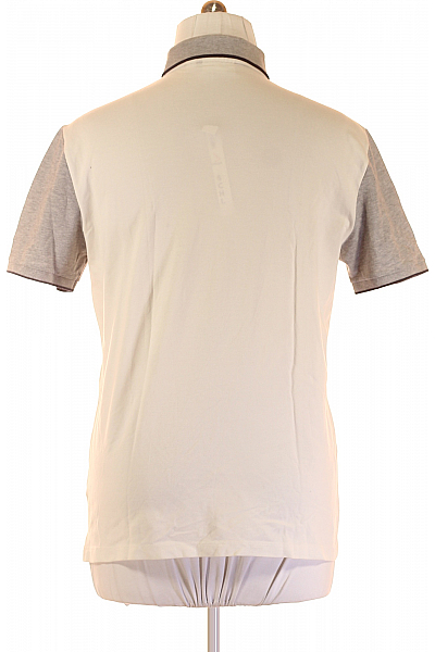 LACOSTE Pánské Tričko Bílé Vel. XL