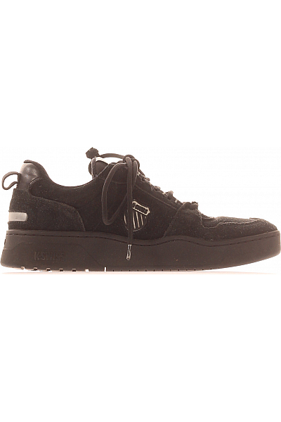 Dámské Boty Kožené Černé K-Swiss Vel. 40