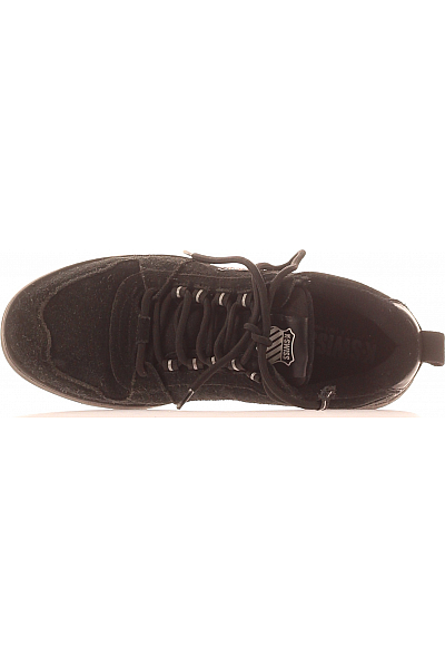 Dámské Boty Kožené Černé K-Swiss Vel. 40