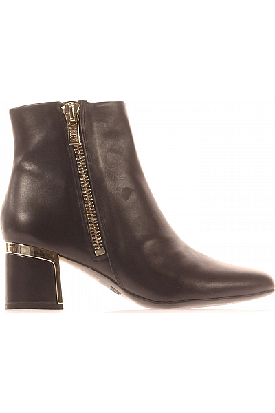 Donna Karan Dámské Boty Kožené Černé Vel. 38