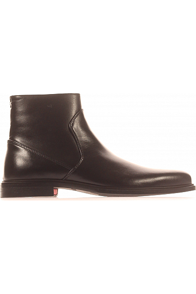 Hugo Boss Pánské Boty Kožené Černé Second hand Vel. 41