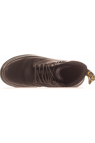 Pánské Kotníkové Boty Kožené Černé Dr.Martens Vel. 39
