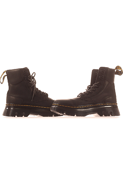 Pánské Kotníkové Boty Kožené Černé Dr.Martens Vel. 39