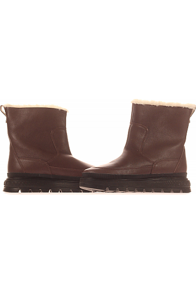 Timberland Dámské Boty Kožené Hnědé
