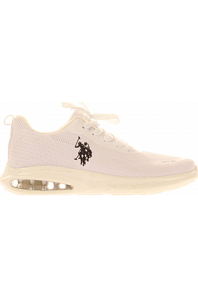 U.S.POLO ASSN. Pánské Boty Bílé Second hand Vel.  43