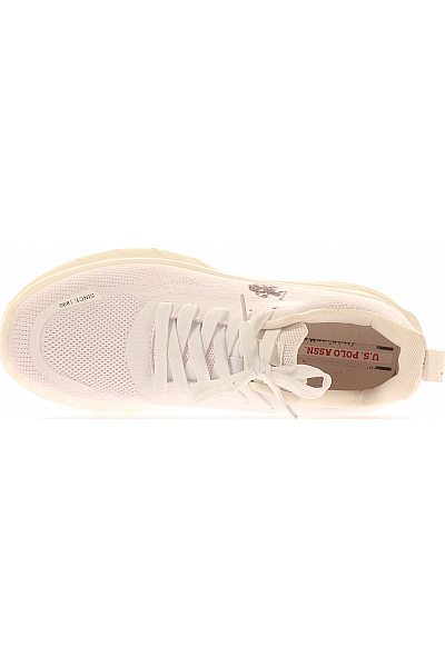 U.S.POLO ASSN. Pánské Boty Bílé Second hand Vel.  43