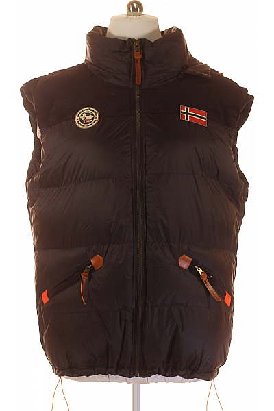 Geographical Norway Zimní Pánská Vesta Černá Vel.  XXXL