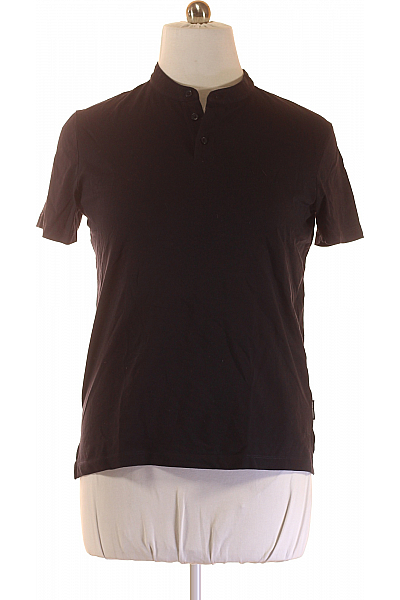 Pánské Tričko Modré ARMANI Second hand Vel. L
