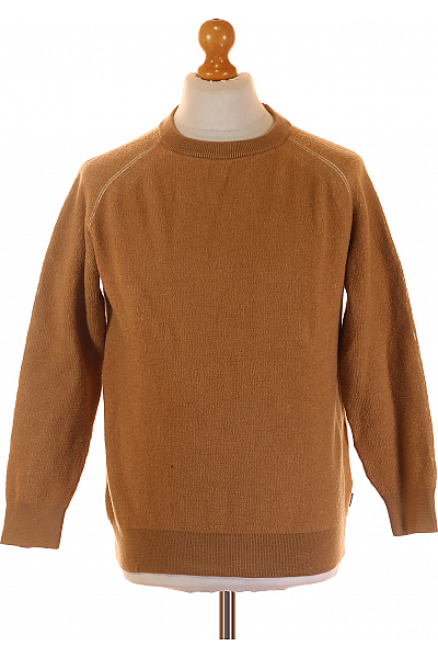 Pánský Svetr Hnědý Hugo Boss Second hand Vel. XL