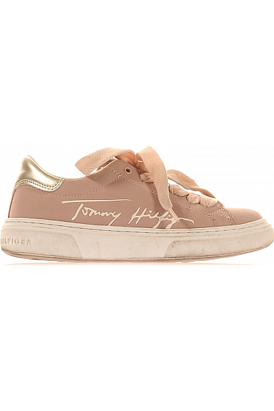 TOMMY HILFIGER Dětské Dívky Boty Růžové Vel. 35