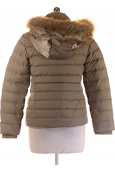 TOMMY HILFIGER Zimní Dámská Bunda Béžová Second hand Vel. M