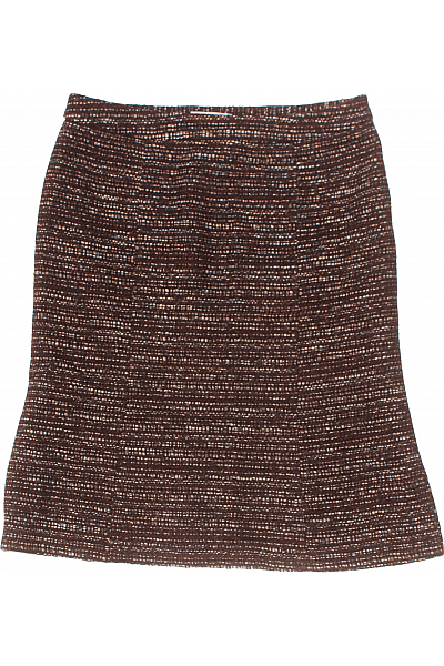 Gerard Darel  Sukně áčková Hnědá Second Hand Vel. 42