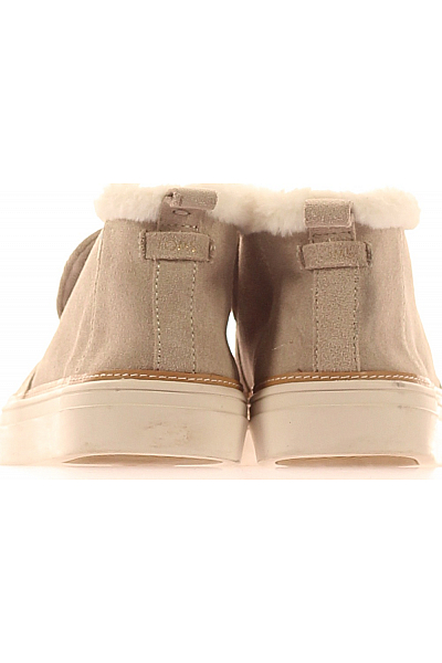 TOMS Dámské Sněhule Kožené Béžové Vel.  38