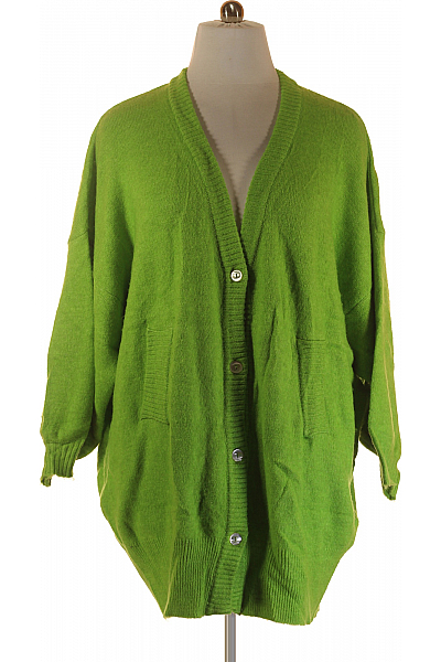 Dámský Cardigan Zelený COTTON CANDY Vel.  XL