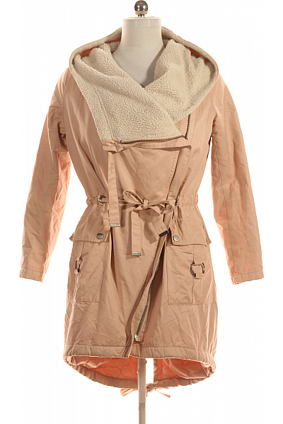 Asos Dámská Přechodné Bundy Růžová Second Hand Vel. 36